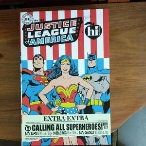 🌲DC Justice League of America Striped Comic